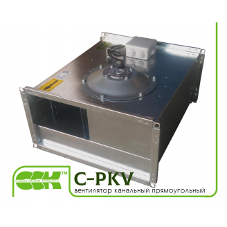 Вентилятор C-PKV-90-50-6-380 для прямокутної канальної вентиляції